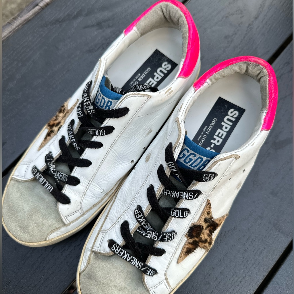 Golden Goose Deluxe Brand Ggdb Super Star Sneakers Women’s 6.5 (37) Authentic!